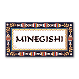 表札:小魚 - タイル工房コルメーナ