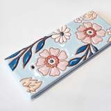 お香たて(タチアオイ) - タイル工房コルメーナ