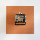 タイルの掛け時計:プチローズ