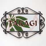 ピカケレイ - ハワイアンデザインのタイル表札