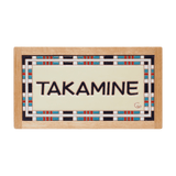 ブルーチェック - シンプルなタイル表札